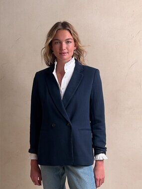 Banana Republic Factory Cotton Blazer